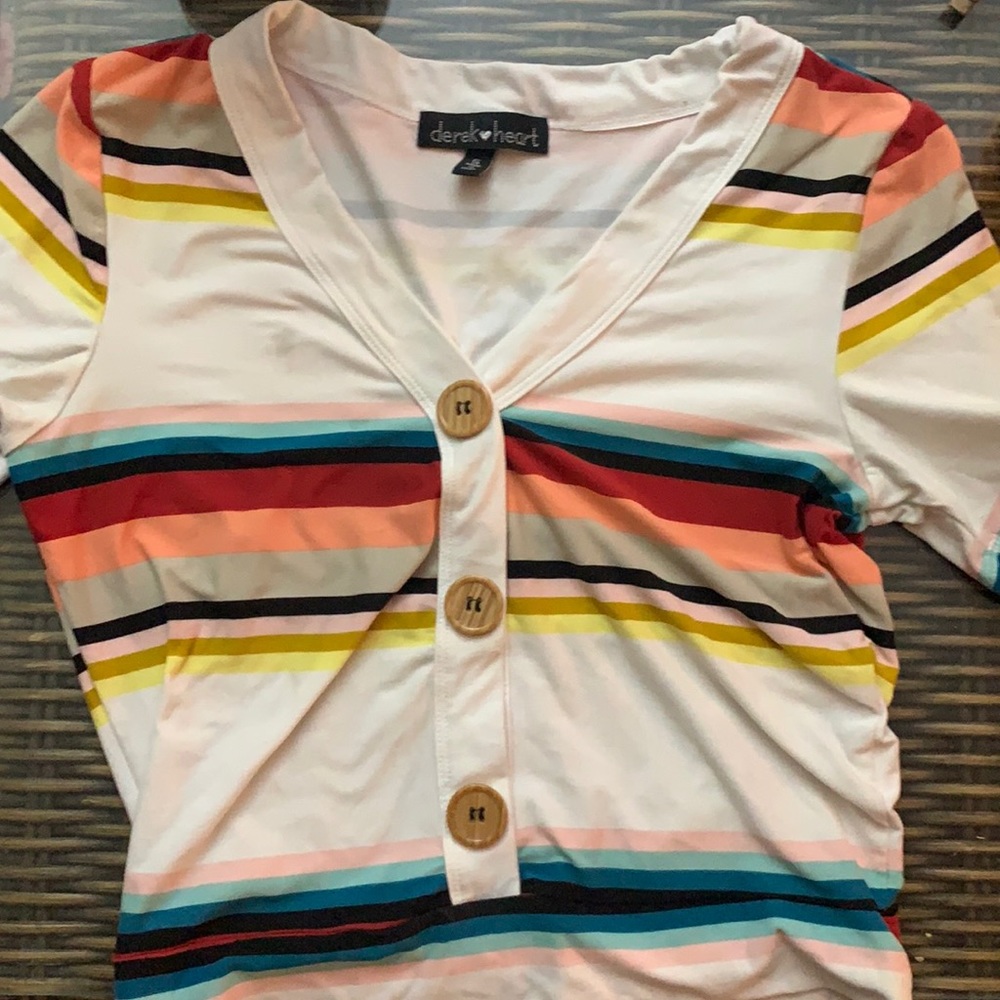 Multi colored shirt